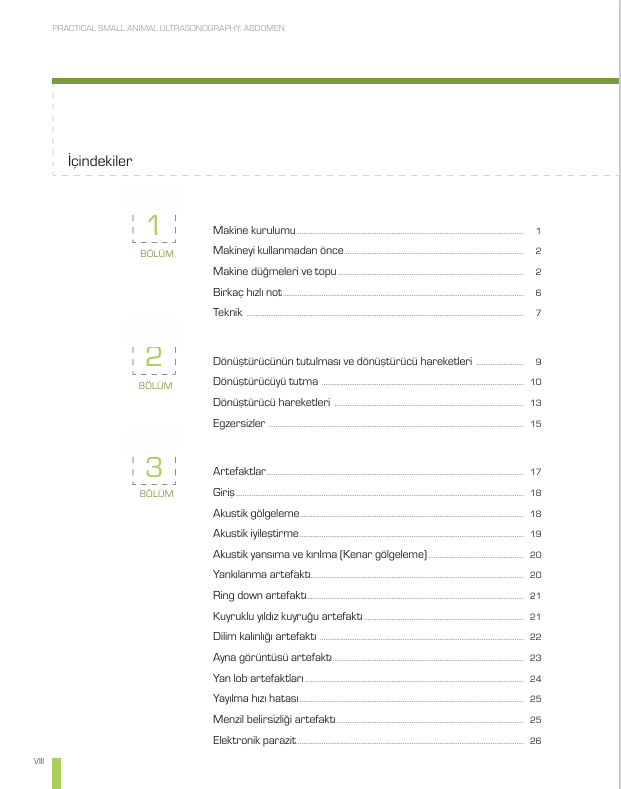 Uygulamalı Küçük Hayvan Ultrasonografisi: Abdomen (Video İçerikli)