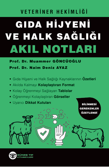 Veteriner Hekimliği Gıda Hijyeni ve Halk Sağlığı Akıl Notları