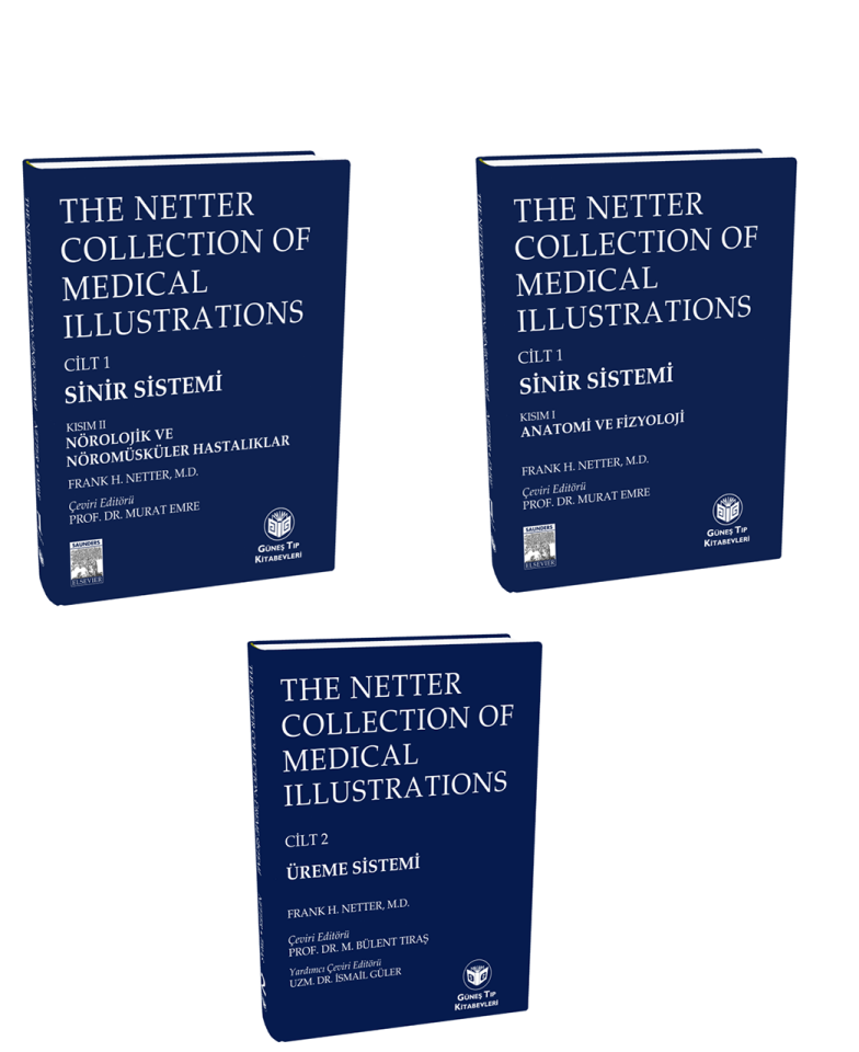 The Netter Collection of Medical Illustrations 13 Cilt Set