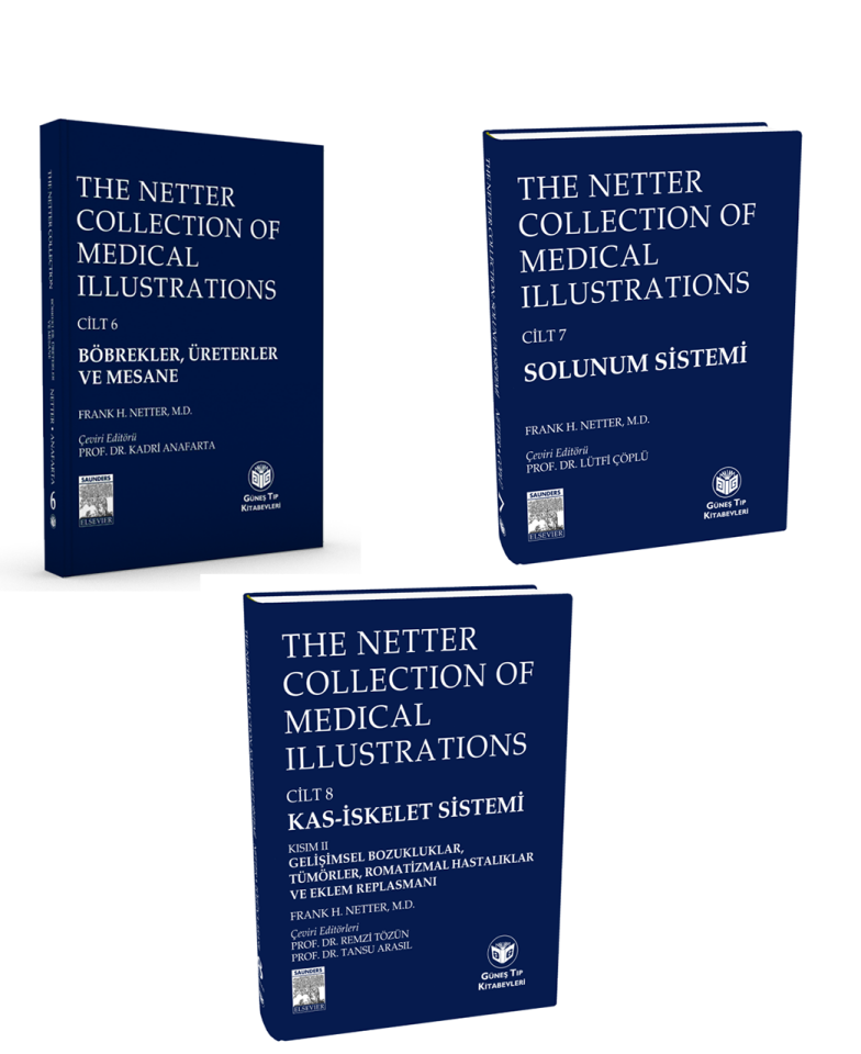 The Netter Collection of Medical Illustrations 13 Cilt Set