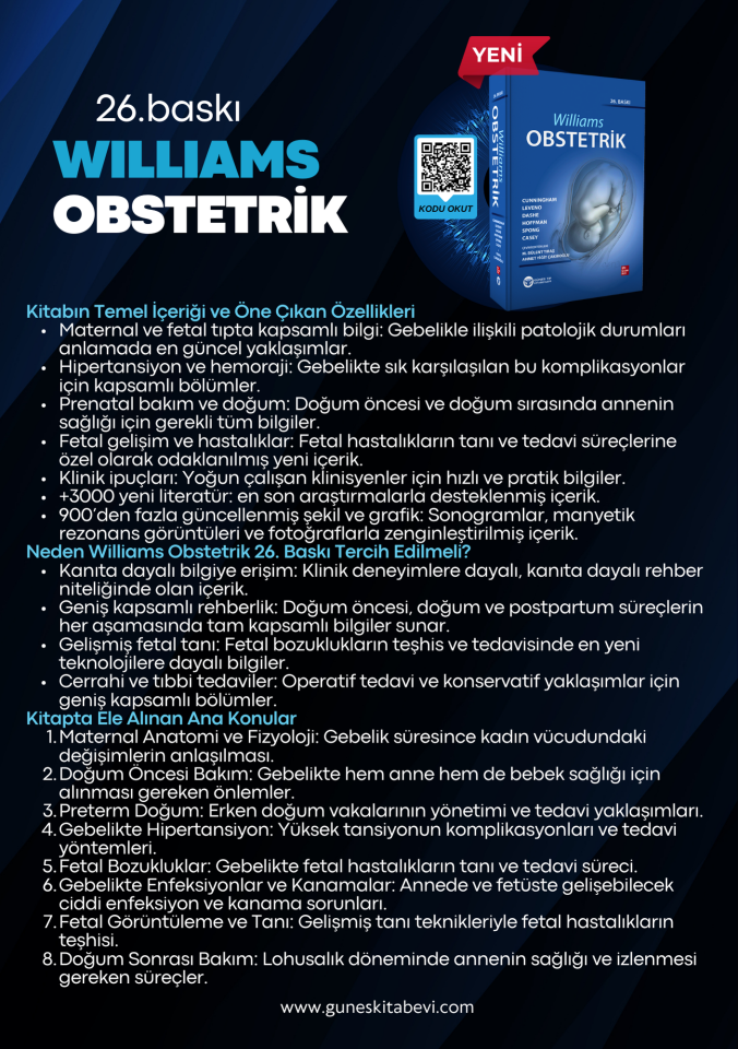 Williams Obstetrik 26.Baskı