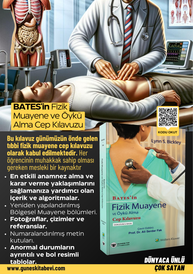 BATES'in Fizik Muayene ve Öykü Alma Cep Kılavuzu