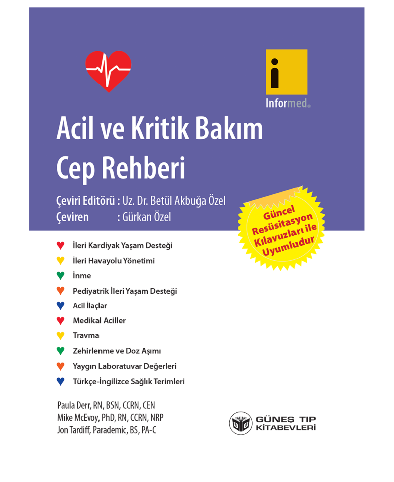 Acil ve Kritik Bakım Cep Rehberi