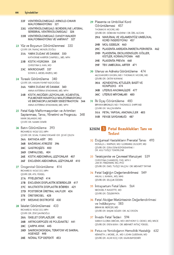 Creasy & Resnik Maternal - Fetal Tıp