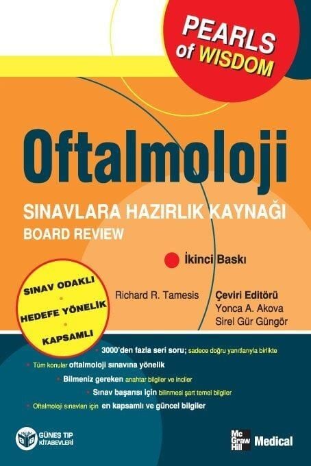 Oftalmoloji Sınavlara Hazırlık Kaynağı - Board Review