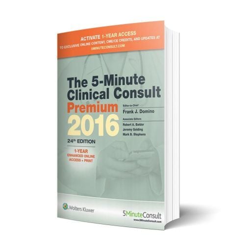 The 5-Minute Clinical Consult Premium 2016