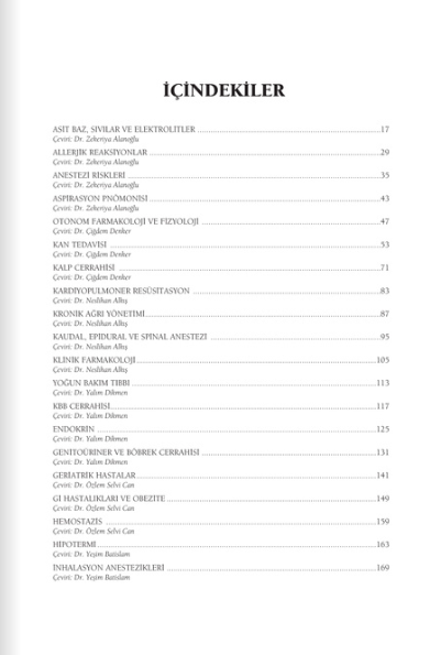 Anesthesiology Board Review - Türkçe