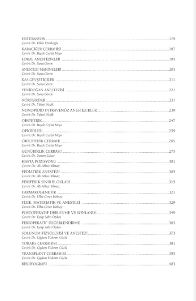 Anesthesiology Board Review - Türkçe