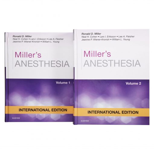 Miller's Anesthesia International Edition 2 Volume Set